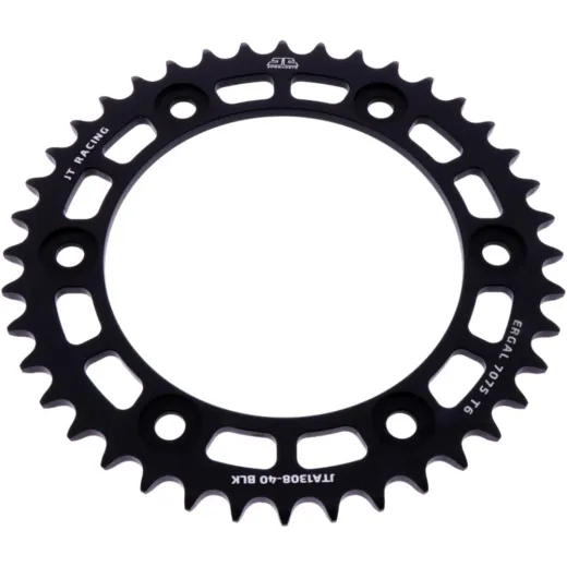 Alu-Kettenrad 40Z Teilung 520 schwarz JTA130840BLK