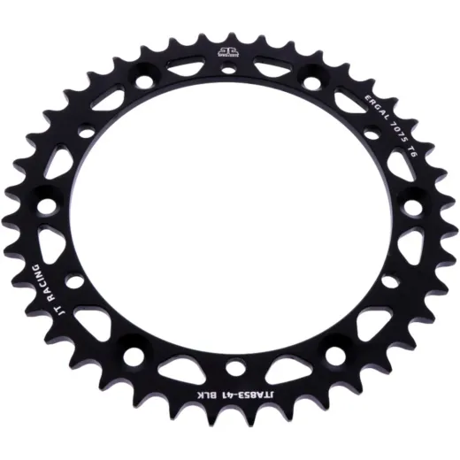 Alu-Kettenrad 41Z Teilung 520 schwarz