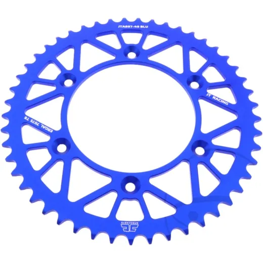 Alu-Kettenrad 49Z Teilung 520 blau JTA89749BLU