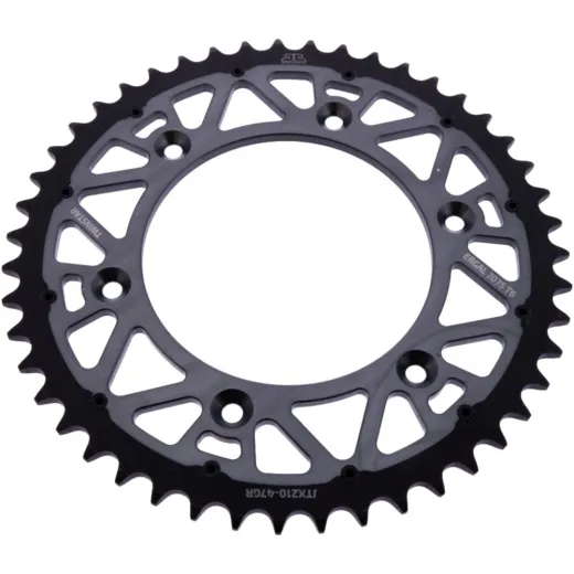 Rear sprocket twinstar 47 tooth pitch 520 grey JTX21047GR