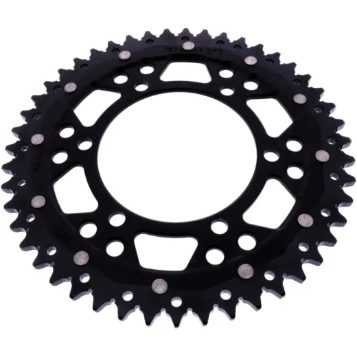 Rear sprocket dual 47 tooth pitch 525 black