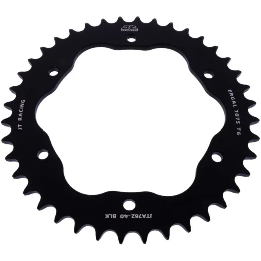 Alu-Kettenrad 40Z Teilung 520 schwarz für Kettenradträger 7585029