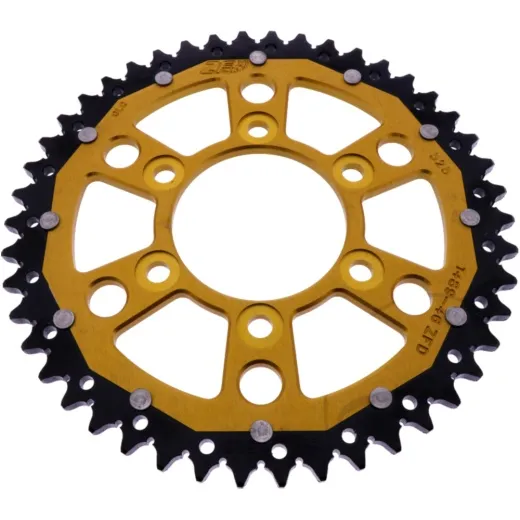 REAR SPROCKET DUAL 46 TOOTH PITCH 525 GOLD