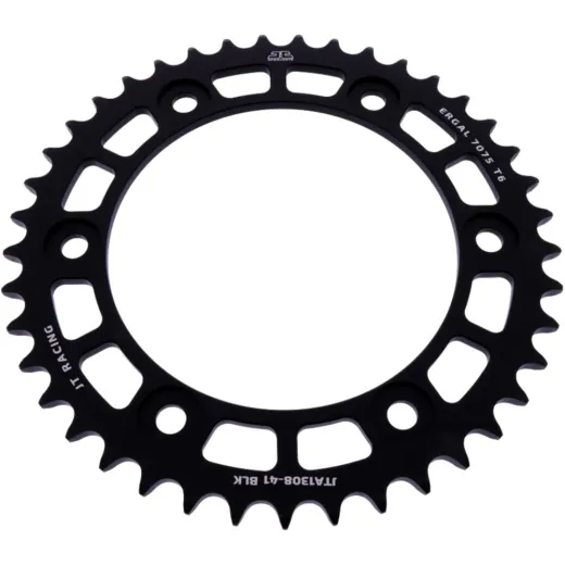 Alu-Kettenrad 41Z Teilung 520 schwarz JT Innendurchmesser 134 Lochkreis 160