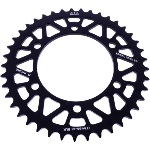 Alu-Kettenrad 41Z Teilung 520 schwarz JT Innendurchmesser 110 Lochkreis 130