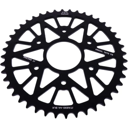 Alu-Kettenrad 44Z Teilung 520 schwarz Innendurchmesser 063 Lochkreis 110