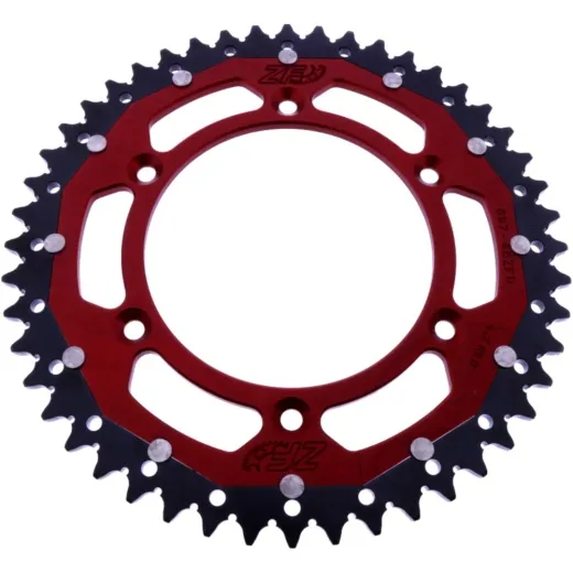 REAR SPROCKET DUAL 48 TOOTH PITCH 520 RED