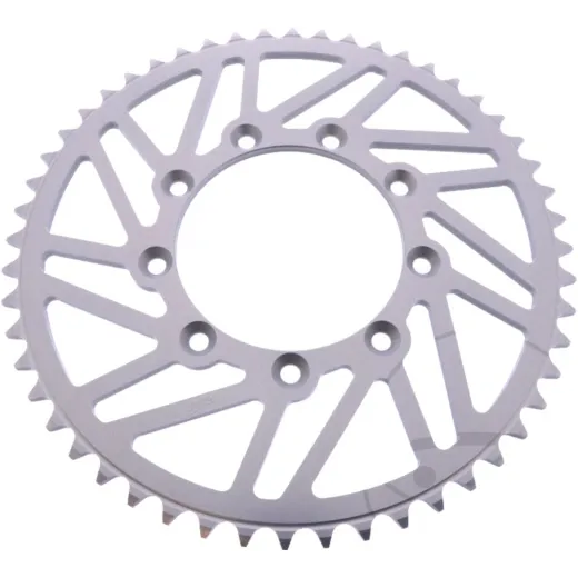 Alu-Kettenrad 52Z Teilung 520 silber Esjot Innendurchmesser 105 Lochkreis 124