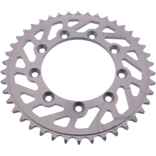 Alu-Kettenrad 42Z Teilung 520 silber Esjot Innendurchmesser 105 Lochkreis 124