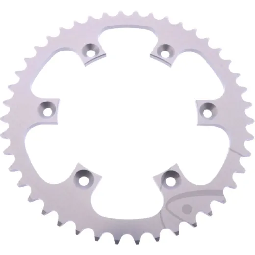 Alu-Kettenrad 44Z Teilung 520 silber