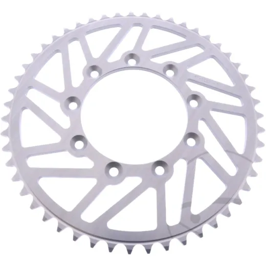 Alu-Kettenrad 51Z Teilung 520 silber Esjot Innendurchmesser 105 Lochkreis 124