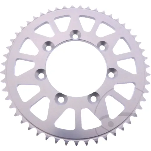 Alu-Kettenrad 51Z Teilung 428 silber Esjot Innendurchmesser 085 Lochkreis 100