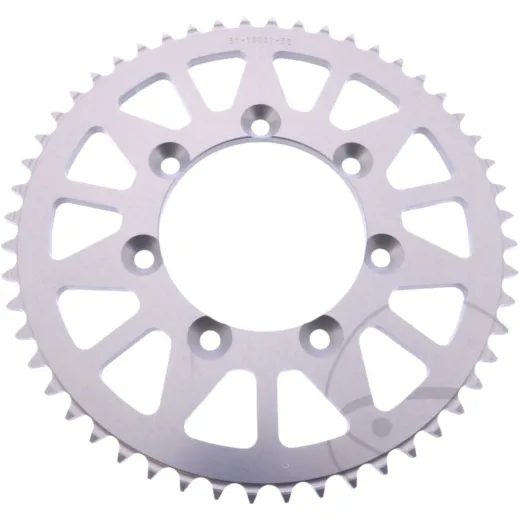 Alu-Kettenrad 52Z Teilung 428 silber Esjot Innendurchmesser 085 Lochkreis 100