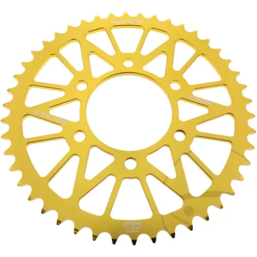 Alu-Kettenrad 46Z Teilung 520 gold JT Innendurchmesser 080 Lochkreis 104