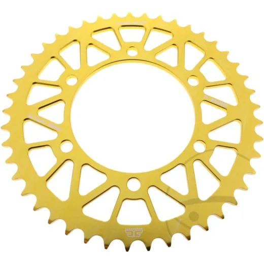 Alu-Kettenrad 45Z Teilung 520 gold JT Innendurchmesser 110 Lochkreis 130