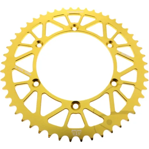 Alu-Kettenrad 50Z Teilung 520 gold JT Innendurchmesser 134 Lochkreis 150