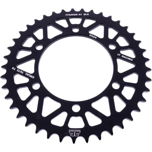 Alu-Kettenrad 41Z Teilung 520 schwarz JT Innendurchmesser 106 Lochkreis 125