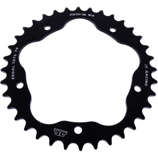 Alu-Kettenrad 36Z Teilung 520 schwarz für Kettenradträger 7585011