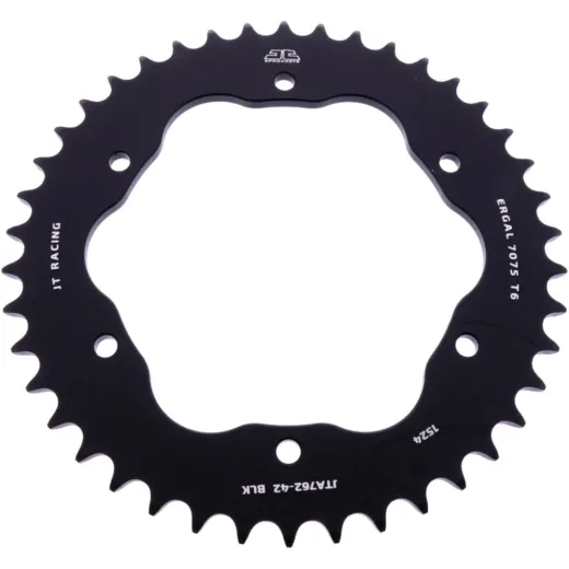 Alu-Kettenrad 42Z Teilung 520 schwarz für Kettenradträger 7585029