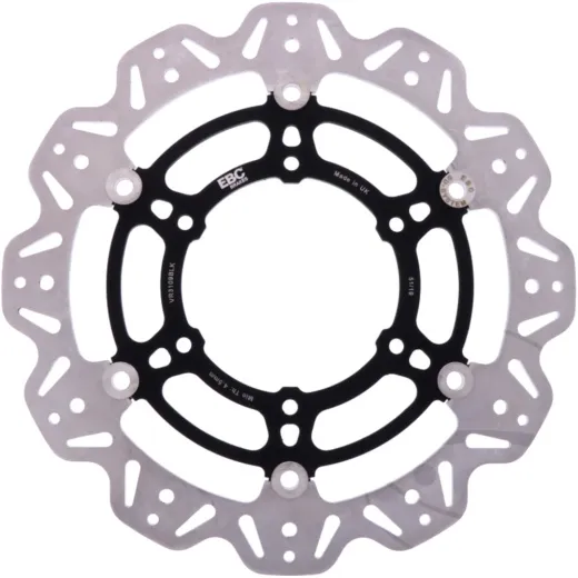 Brake disc vee front ebc VR3109BLK