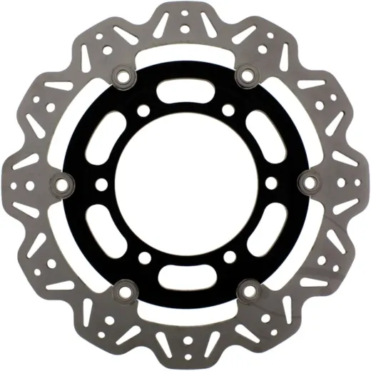 Brake disc vee front ebc VR640BLK