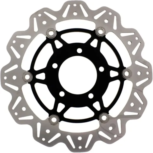 Brake disc vee front ebc VR679BLK