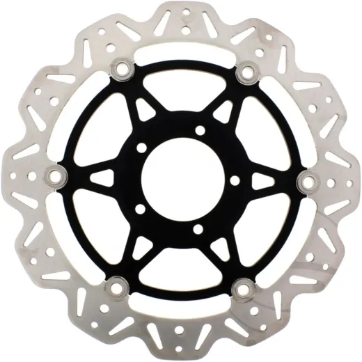 Brake disc vee front ebc VR843BLK