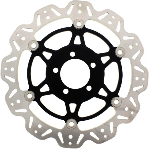 Brake disc vee front ebc VR4012BLK