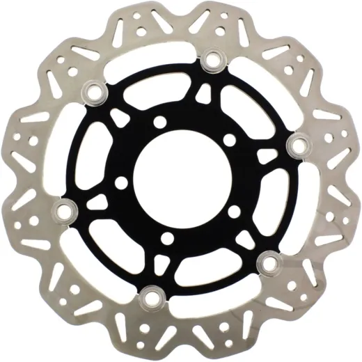 Brake disc vee front ebc VR4152BLK