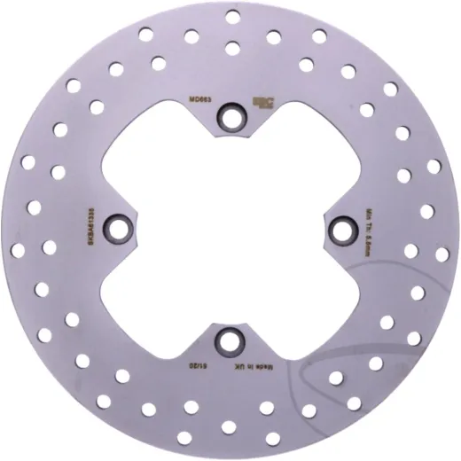 Brake disc ebc MD663