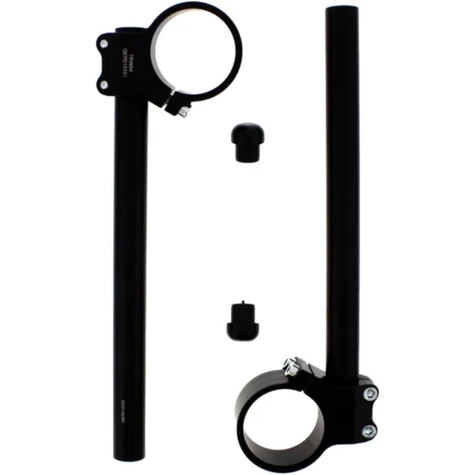 handlebar aluminium black racing 22mm