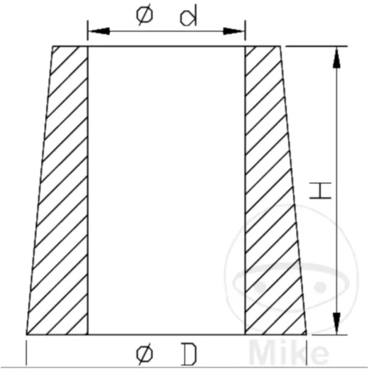 Stossdämpfer Dämpfer ANSCHLAG Federbein Kayaba 120341400101