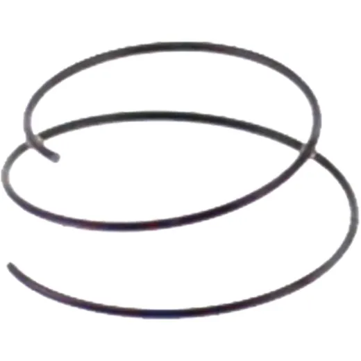 Spring for rebound damping