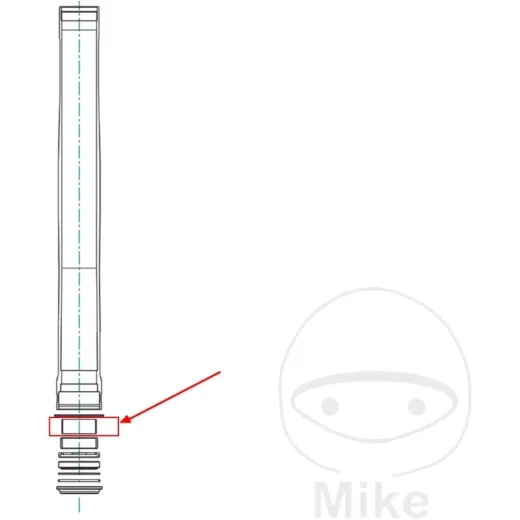 Piston kit metall kyb