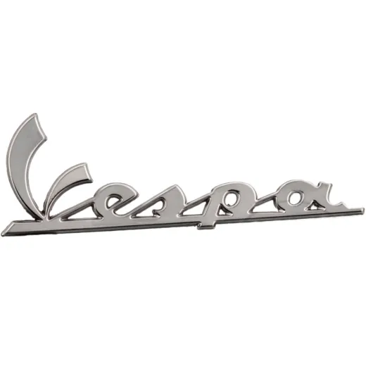 logo for: Vespa silver original spare part
