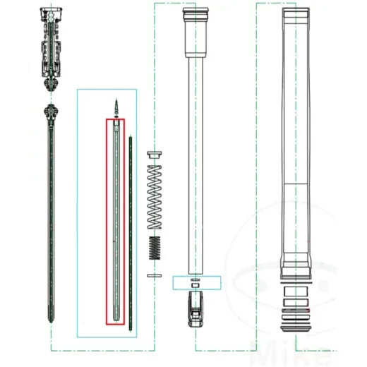 Kolb stange for fork 110340003901