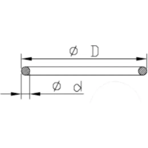 O-ring dichtkopf kyb
