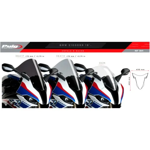 Racingscheibe Puig 3641H