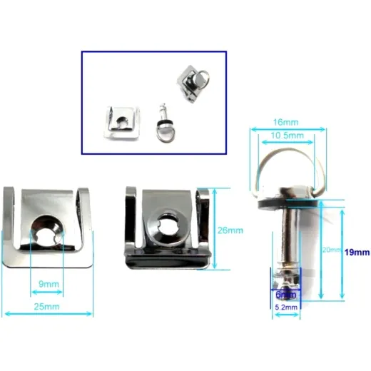 Fairing fastener dzus 19mm