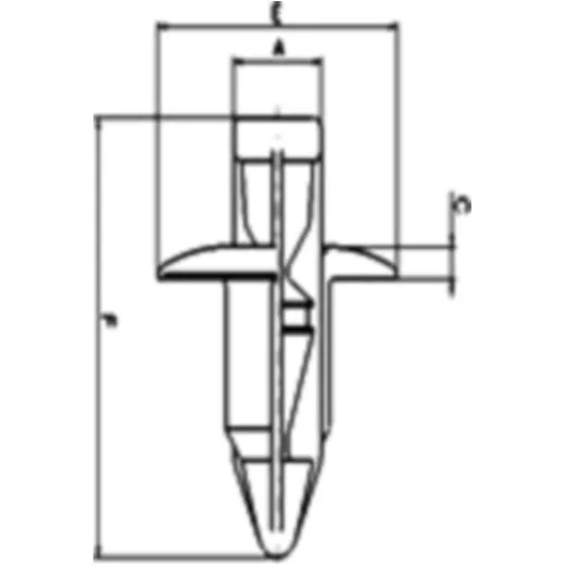 Push rivet