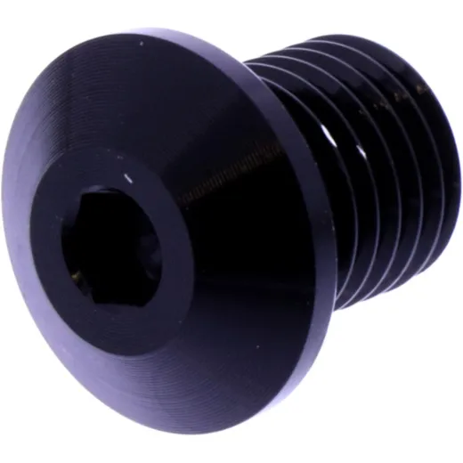 Abdeckschraube für Spiegel Daytona M10 x 1.25 mm 11 mm schwarz rechts