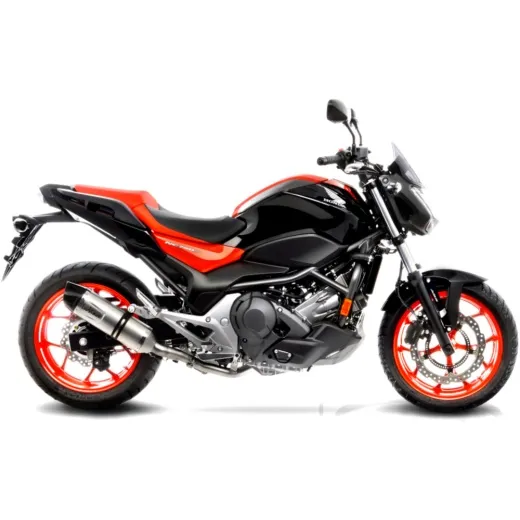 Auspuff Endtopf Schalldämpfer SBK Edelstahl Lv One II 14189E