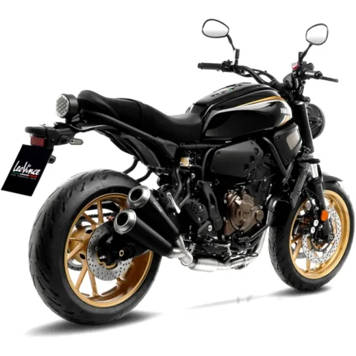Schalldämpfer SBK Edelstahl GP DUALS komplett 2/2 Black Edition