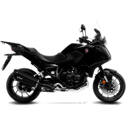 Schalldämpfer SBK Edelstahl LV-12 black Slip On