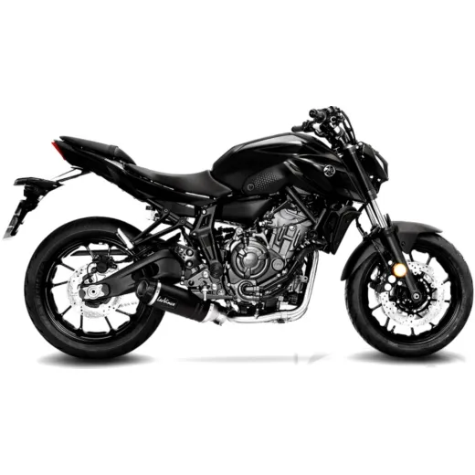 Schalldämpfer SBK Edelstahl Lv One komplett 2/1 Evo Black Edition