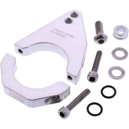Fork clamp for steering damper