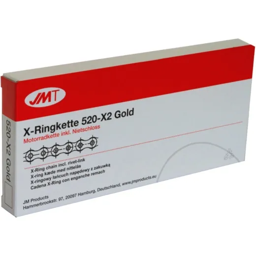 Jmt x-ring 520x2 gold 106