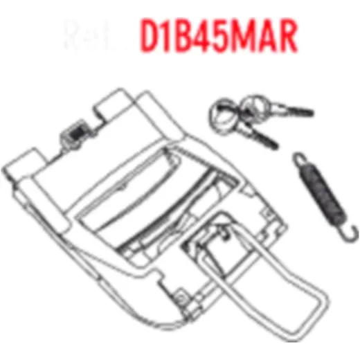 Schlosssatz Shad für SH40 SH45
