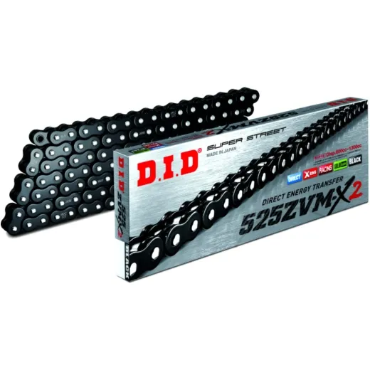 DID X-RING CHAIN BLACK/BLACK 525ZVMX2/110
