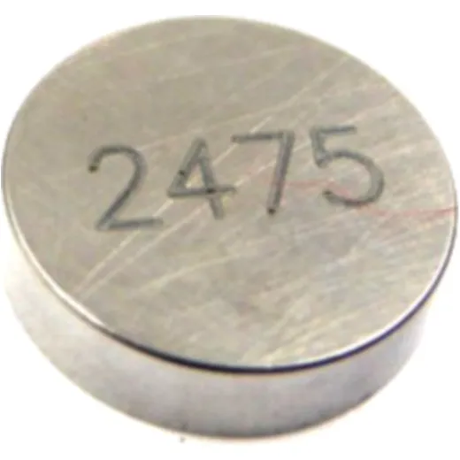 Valve shim 10 mm 2.475